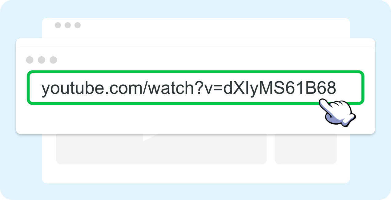 Copy the media link — Vidnexo step illustration