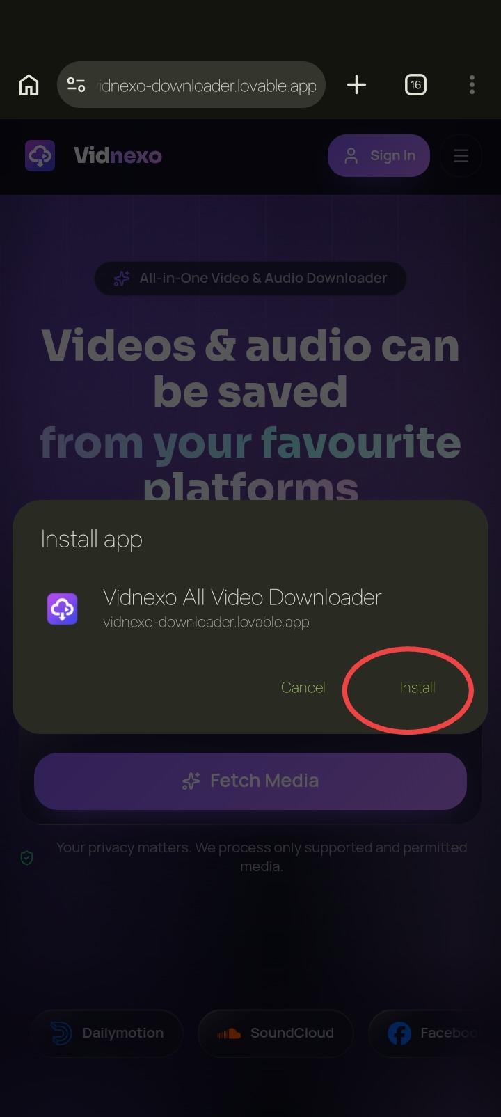 Confirm the install
